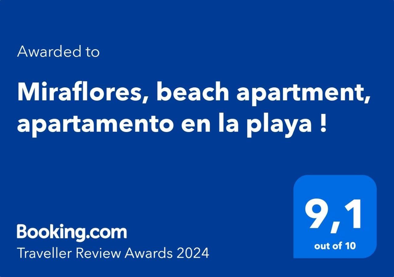 Miraflores, Beach Apartment, Apartamento En La Playa ! La Cala De Mijas Kültér fotó